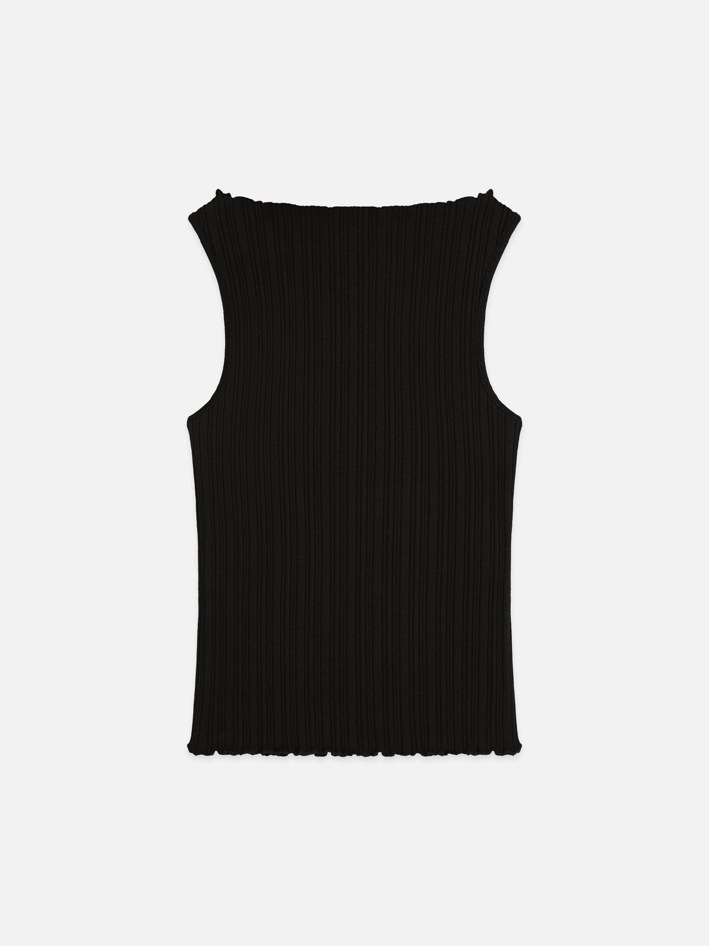 Black גופיית לנשים Structured Rib SCOTCH & SODA