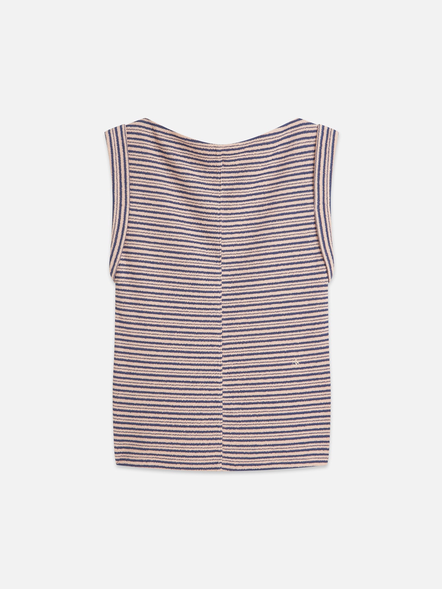 Rosy Brown טי־שירט פסים עם שרוולים מקופלים לנשים Striped SCOTCH & SODA