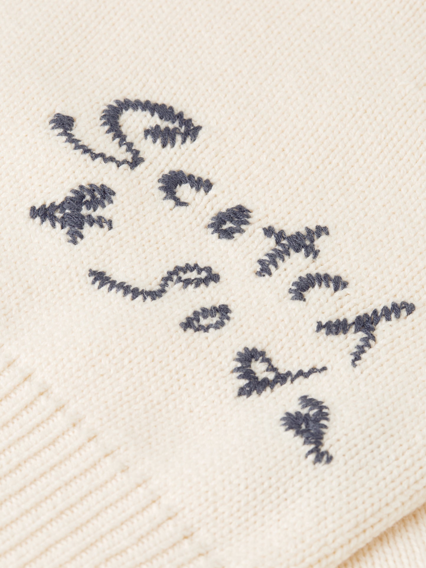 Antique White קרדיגן לנשים Embroidered Oversized SCOTCH & SODA