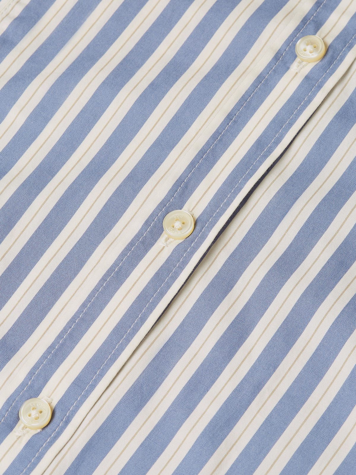 Light Gray חולצה מכופתרת ארוכה לנשים Striped Tailored SCOTCH & SODA
