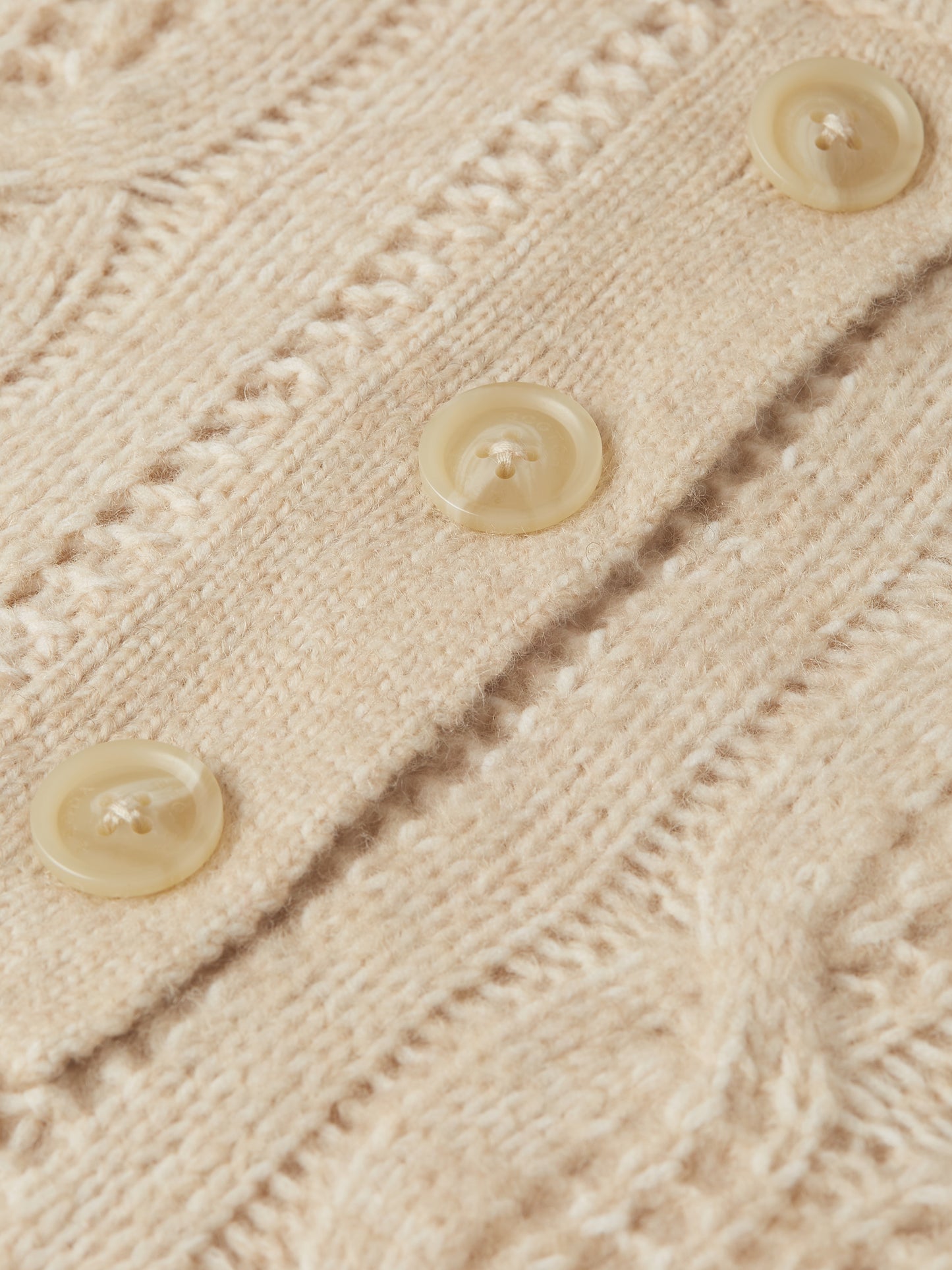 Tan סוודר לנשים Cable Stitch SCOTCH & SODA