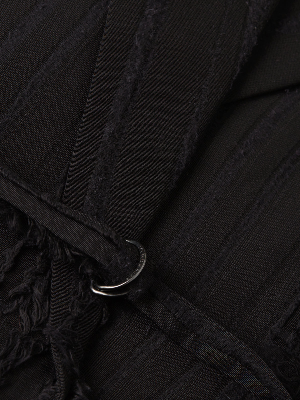 Black בלייזר לנשים Belted Double Breasted SCOTCH & SODA