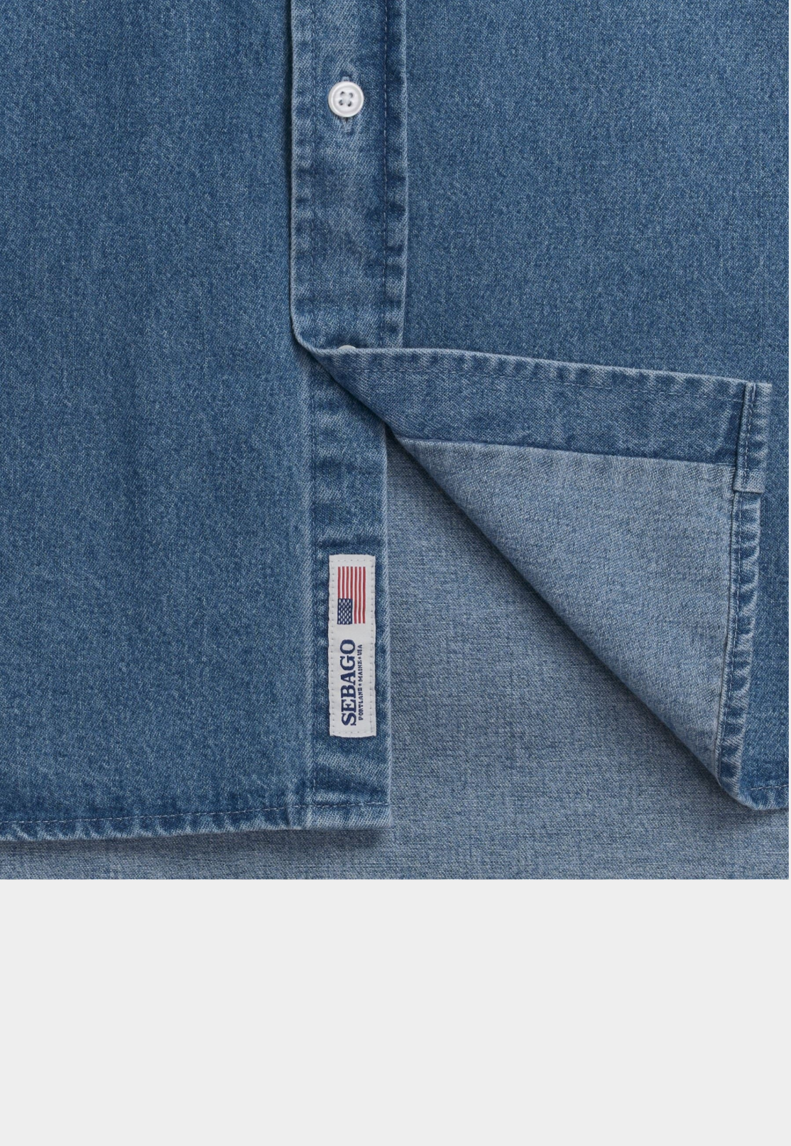 חולצת ג'ינס Sebago Mercer 8oz Denim יוניסקס