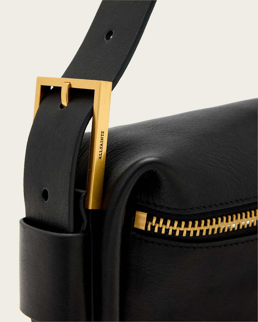 Black תיק צד לנשים Noemie Mini ALLSAINTS