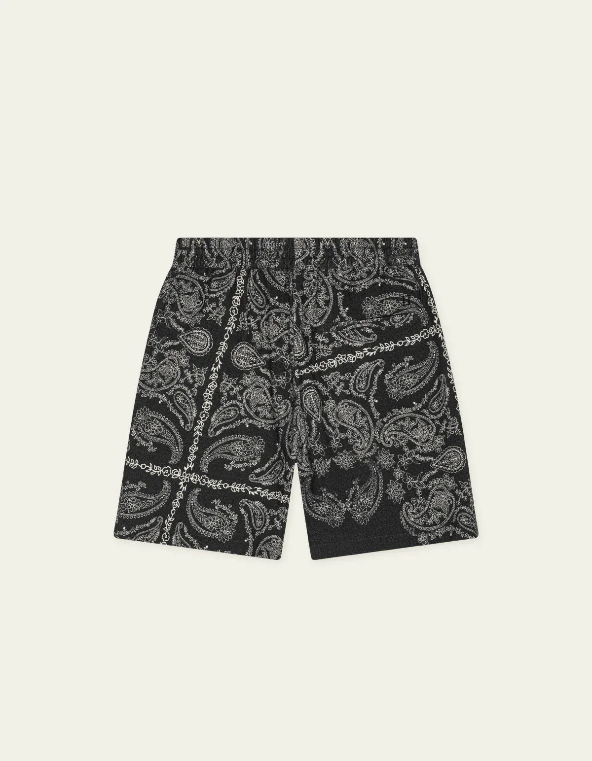 Dark Slate Gray מכנסיים קצרים לגברים Paisley AOP Shorts LES DEUX