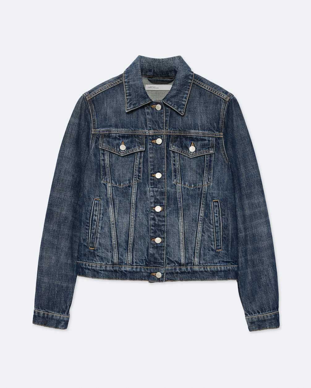 Dark Slate Gray ג'קט לנשים Regular Trucker ALLSAINTS