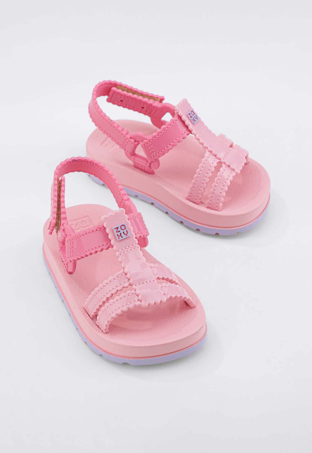 Lavender סנדלים מגומי לתינוקות Conectada ZAXY