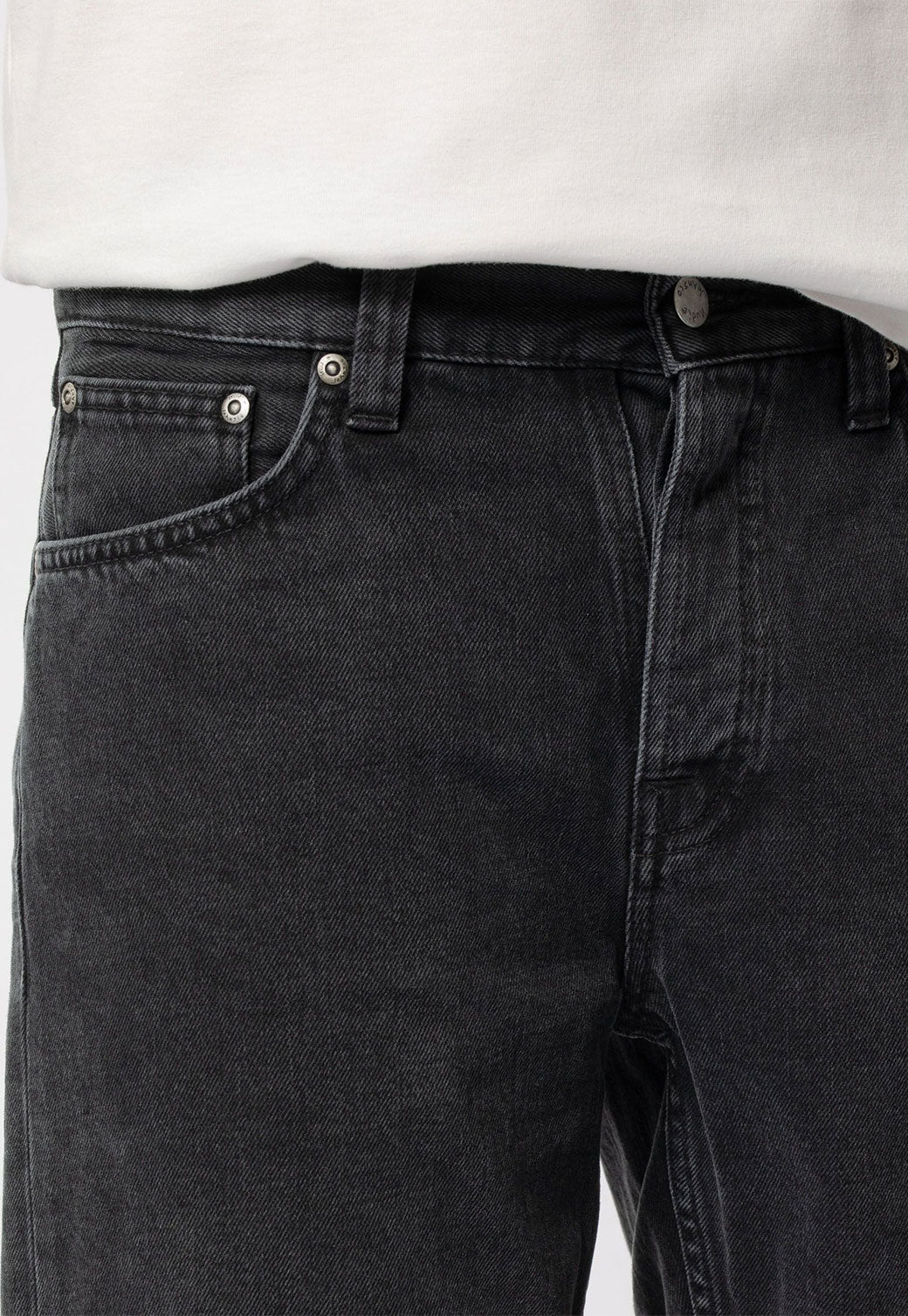 Light Gray מכנסי ג'ינס קצרים JOSH NUDIE
