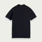 Black חולצת פולו מכותנה אורגנית SCOTCH & SODA