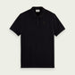 Black חולצת פולו מבד פיקה כותנה אורגנית SCOTCH & SODA