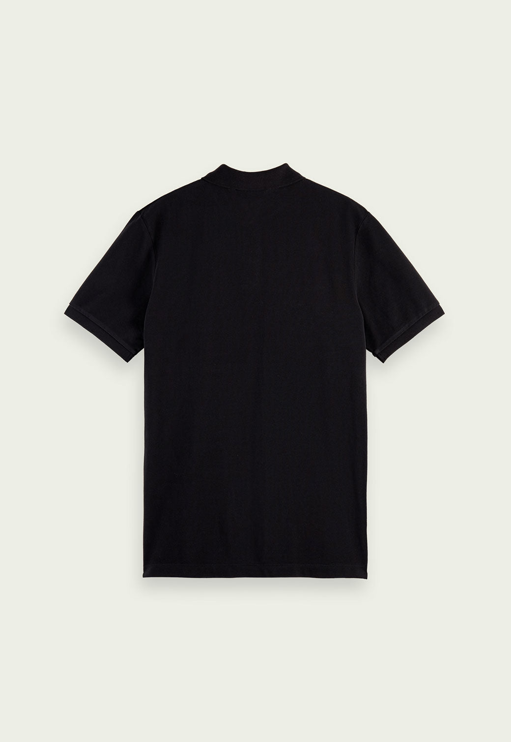 Black חולצת פולו מבד פיקה כותנה אורגנית SCOTCH & SODA