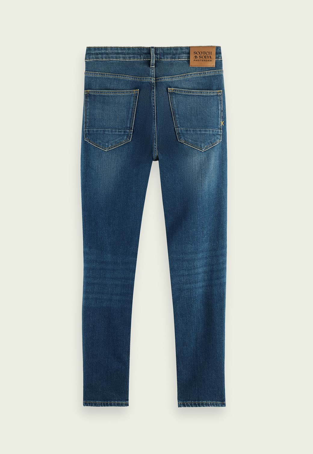 Beige ג'ינס ארוך לגברים SCOTCH & SODA