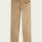 Light Gray מכנסיים ארוכים כותנה אורגנית לגברים SCOTCH & SODA