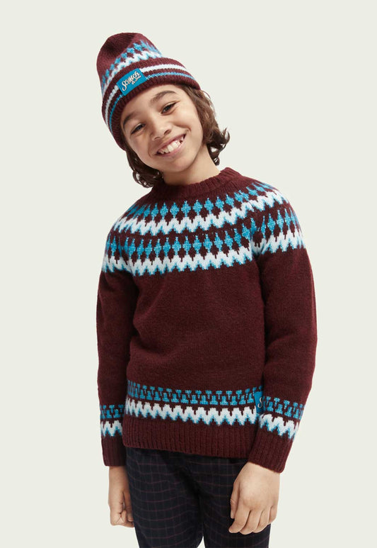 Beige סוודר צבעוני  | ילדים SCOTCH & SODA