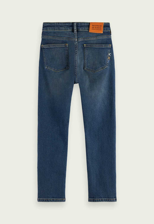 Beige ג'ינס ארוך לילדים DEAN LOOSE TAPERED UNIVERSAL DARK SCOTCH & SODA