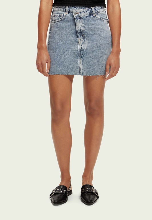 Beige חצאית מיני ג'ינס לנשים SCOTCH & SODA