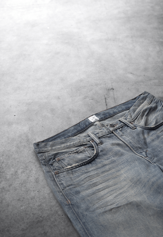 ג'ינס ארוך לגברים crated - Regular Fit