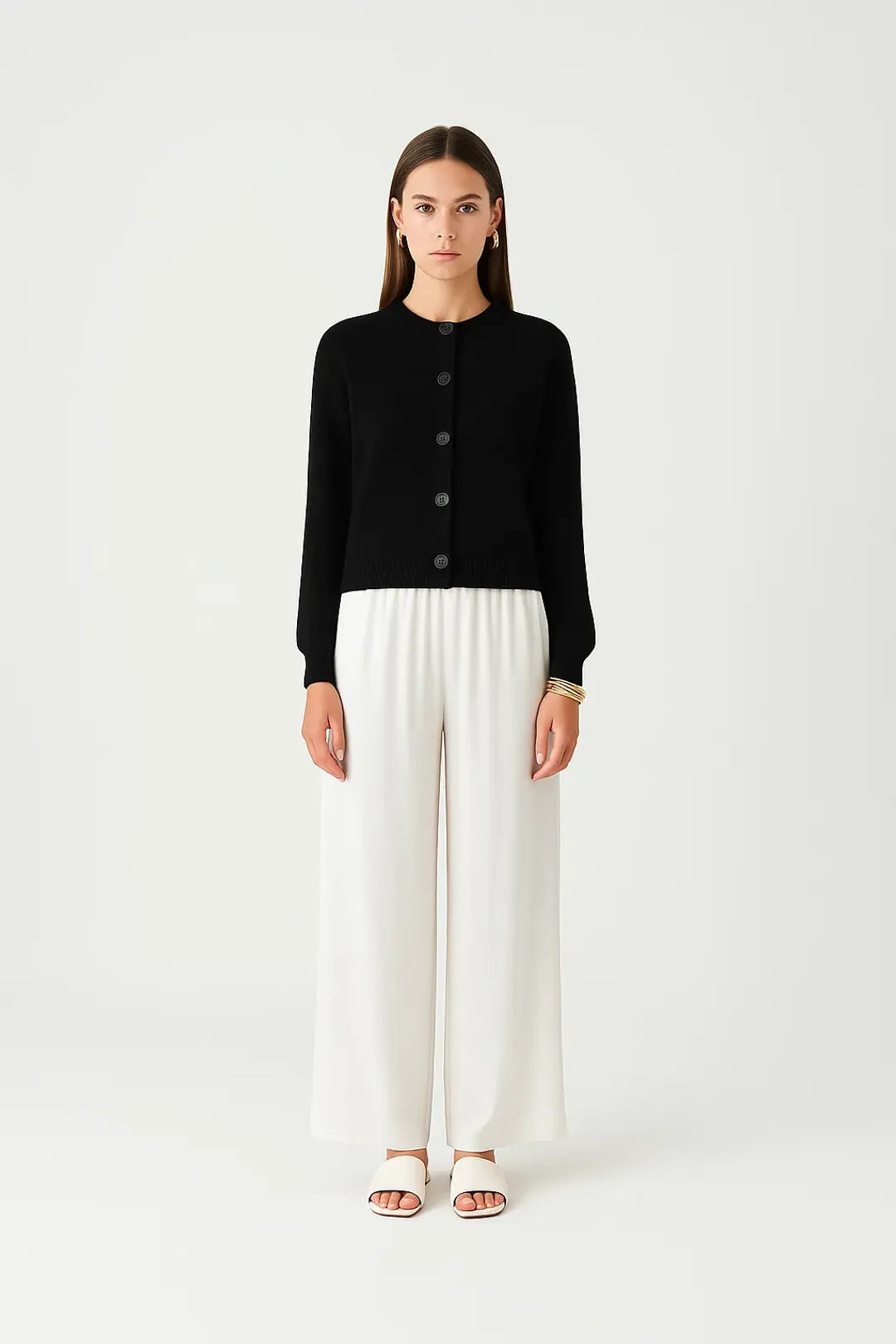 Beige קרדיגן לנשים Assiana MINIMUM