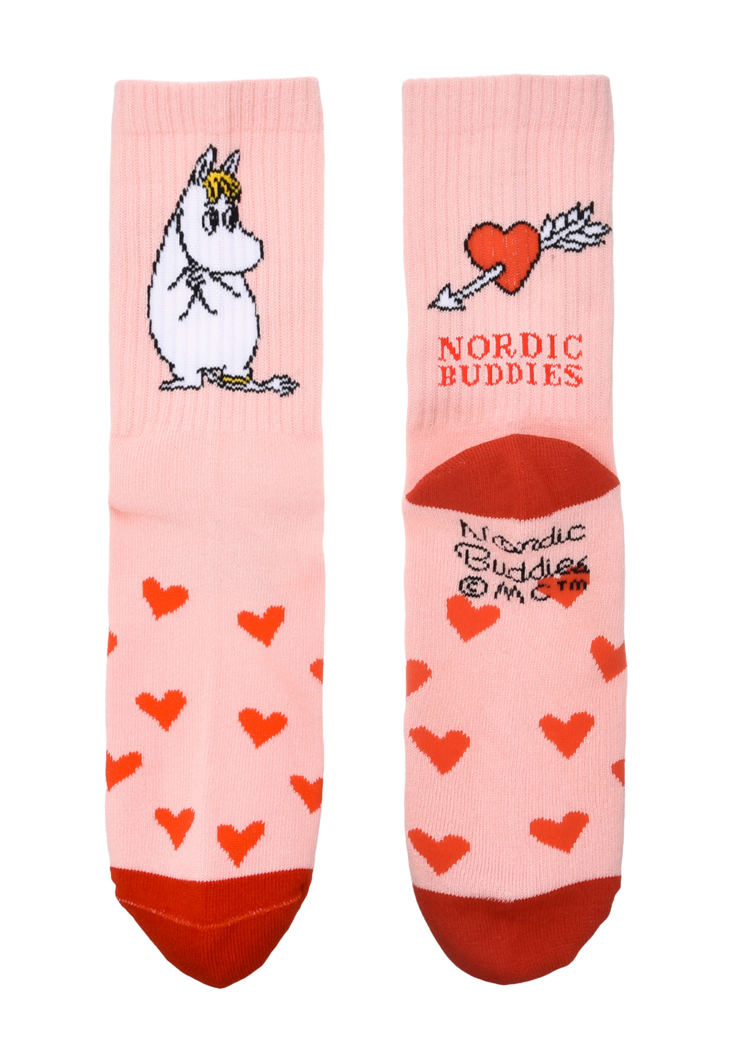 Pink זוג גרביים לנשים MOOMIN BY NORDICBUDDIES