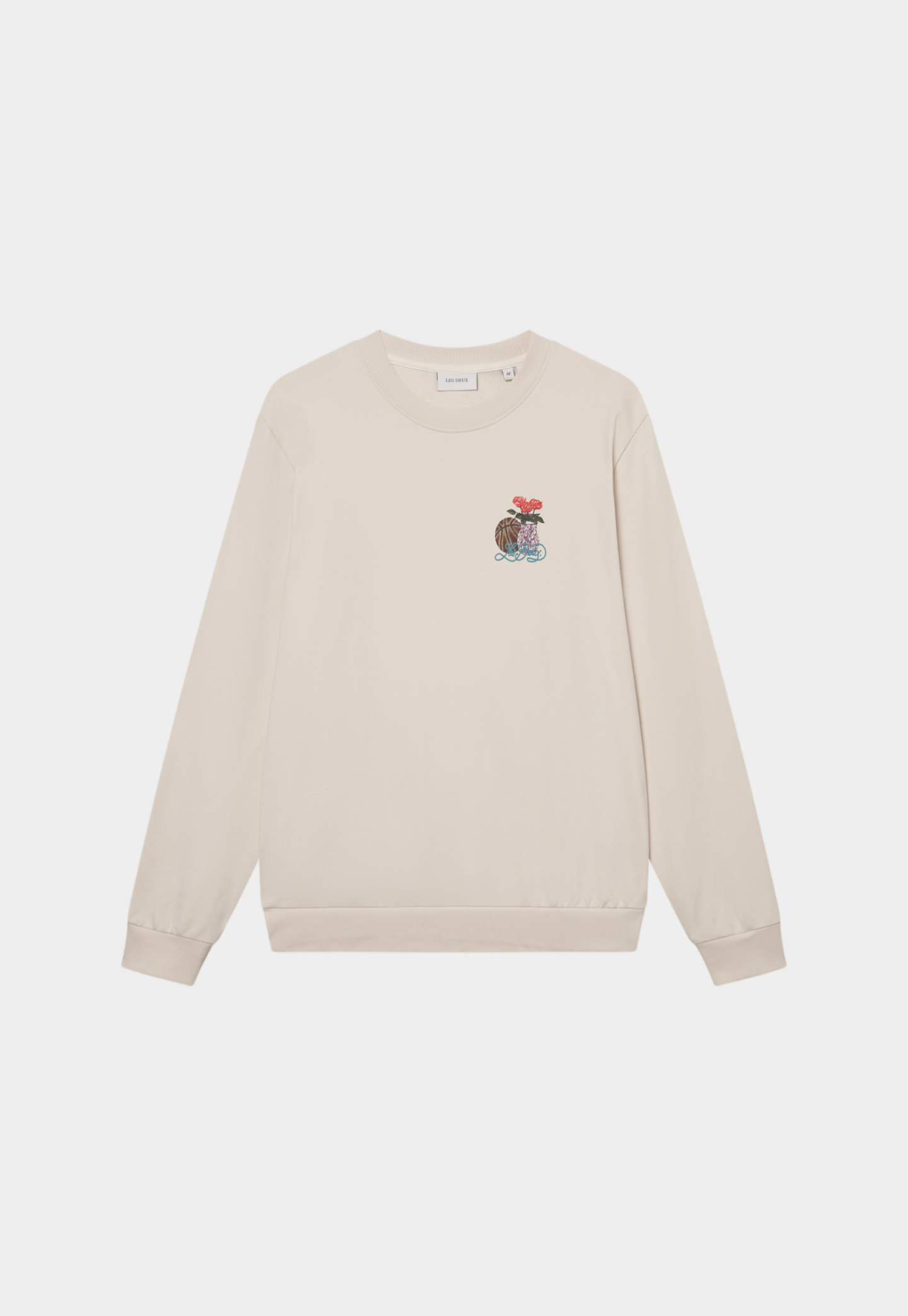 Light Gray סווטשירט לגברים Cole Table LES DEUX