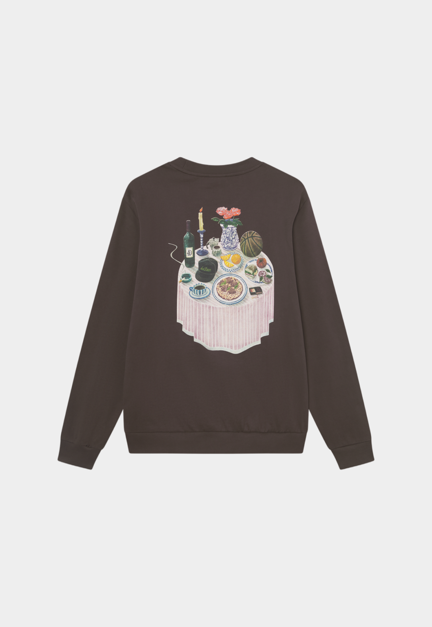 Dark Slate Gray סווטשירט לגברים Cole Table LES DEUX