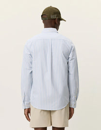 Lavender חולצה מכופתרת ארוכה לגברים Konrad Oxford LES DEUX