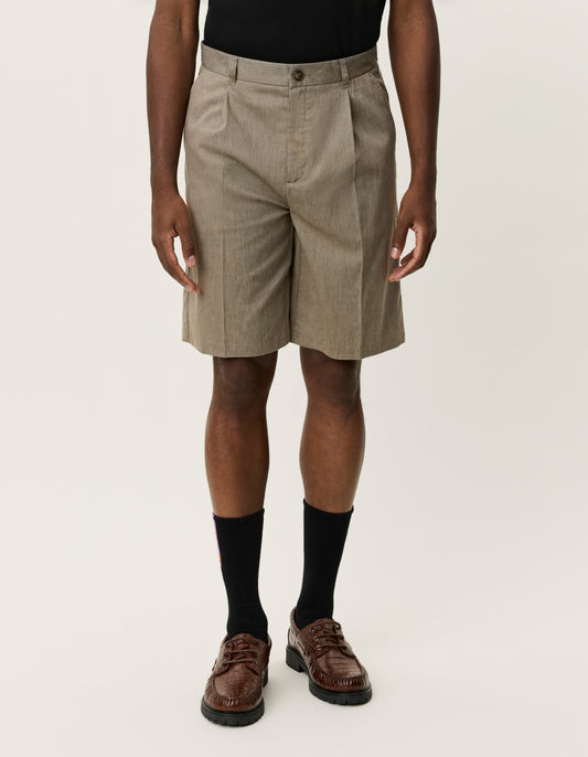 Antique White מכנסיים קצרים לגברים Reece LES DEUX