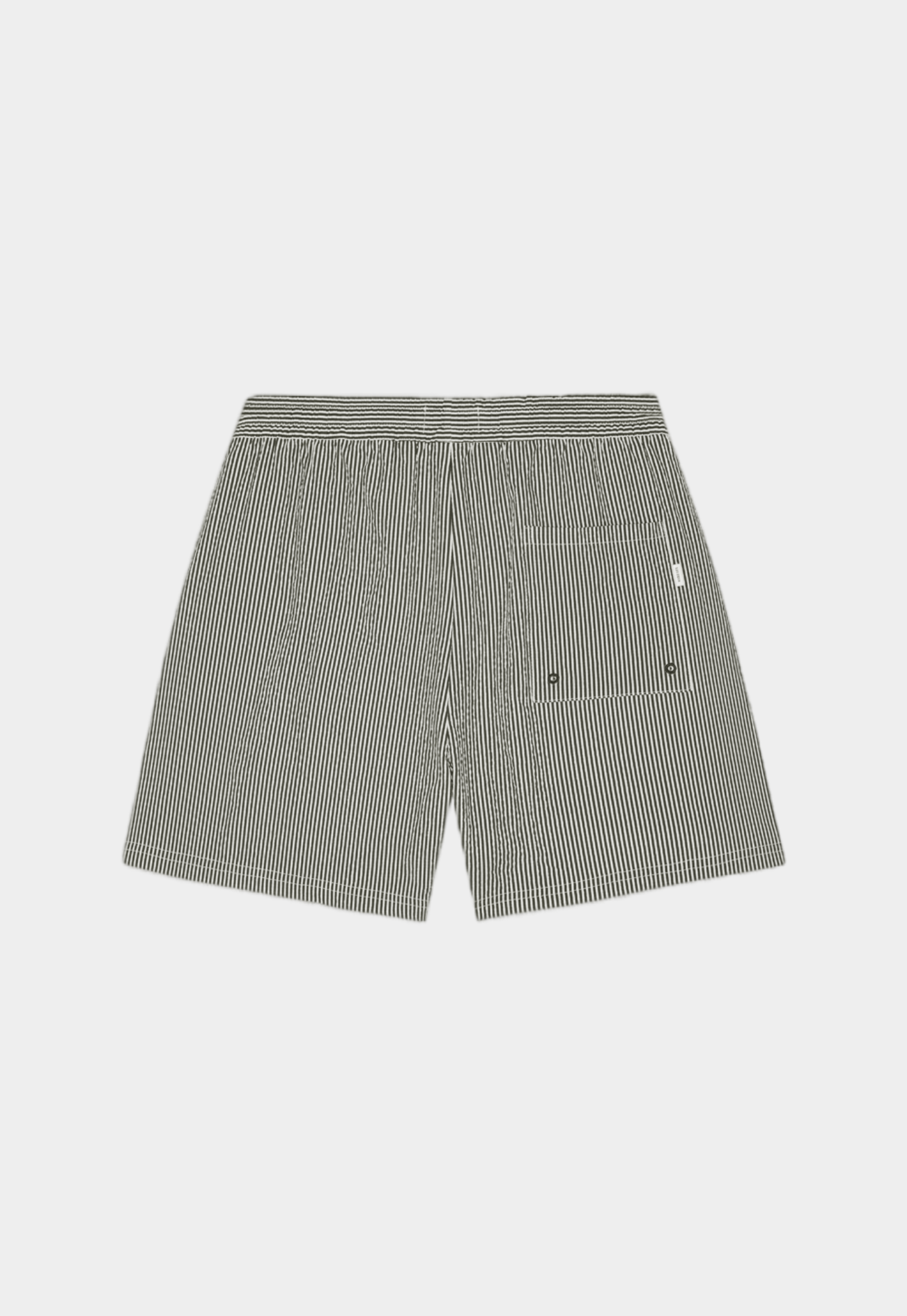 Light Slate Gray STAN STRIPE SEERSUCKER SWIM SHORTS בגד ים LES DEUX