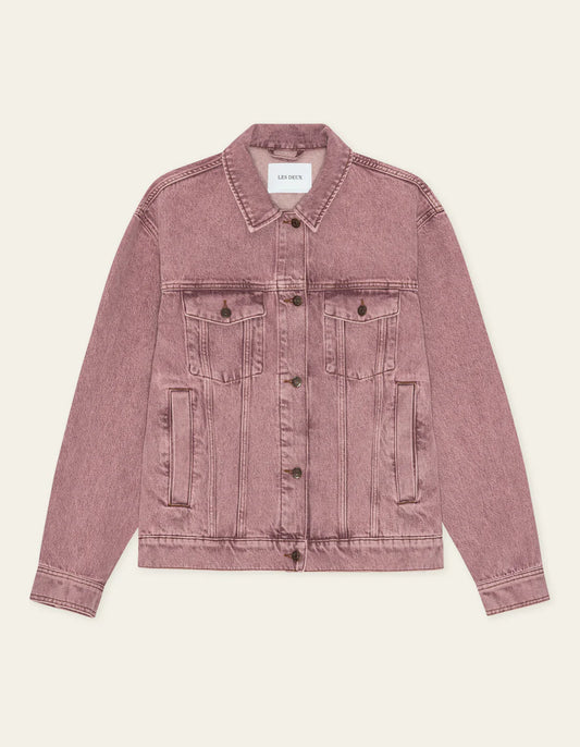 Rosy Brown ג'קט ג'ינס לגברים  Rally LES DEUX
