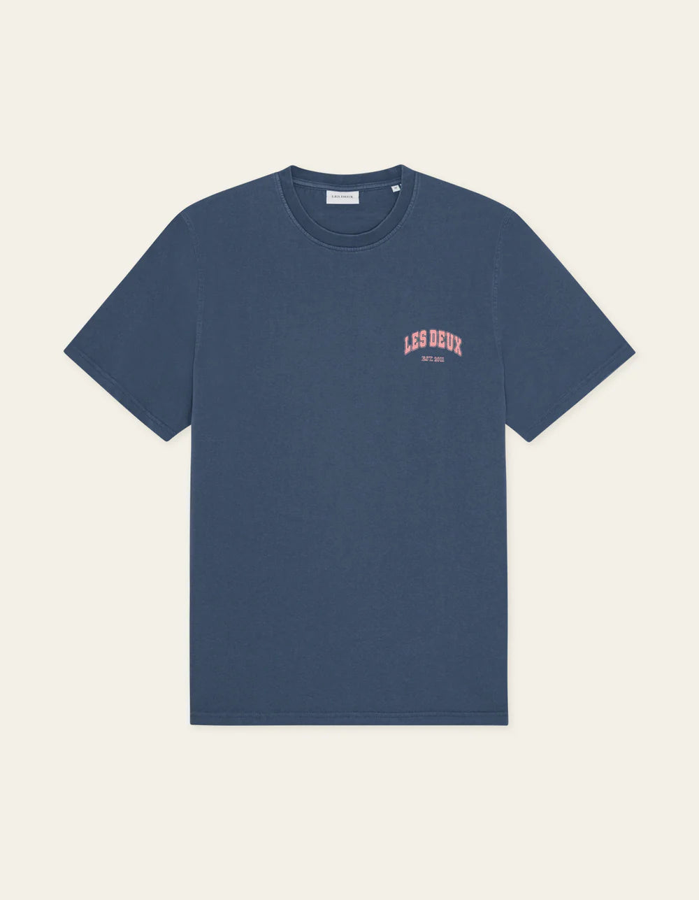 Dark Slate Gray טי שירט קצרה לגברים Brady Hoop LES DEUX