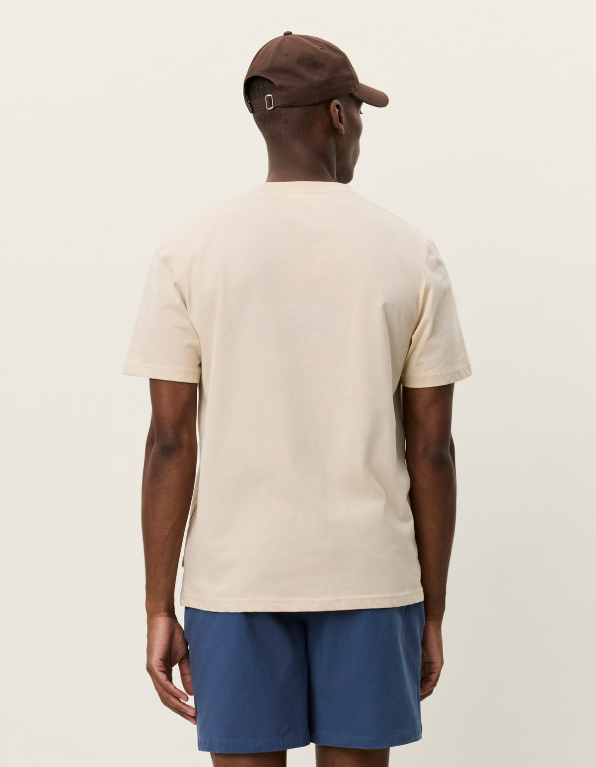 Gray טי שירט קצרה לגברים Brady Emblem LES DEUX