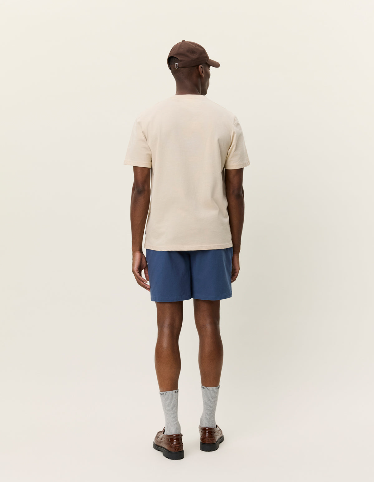 Antique White טי שירט קצרה לגברים Brady Emblem LES DEUX