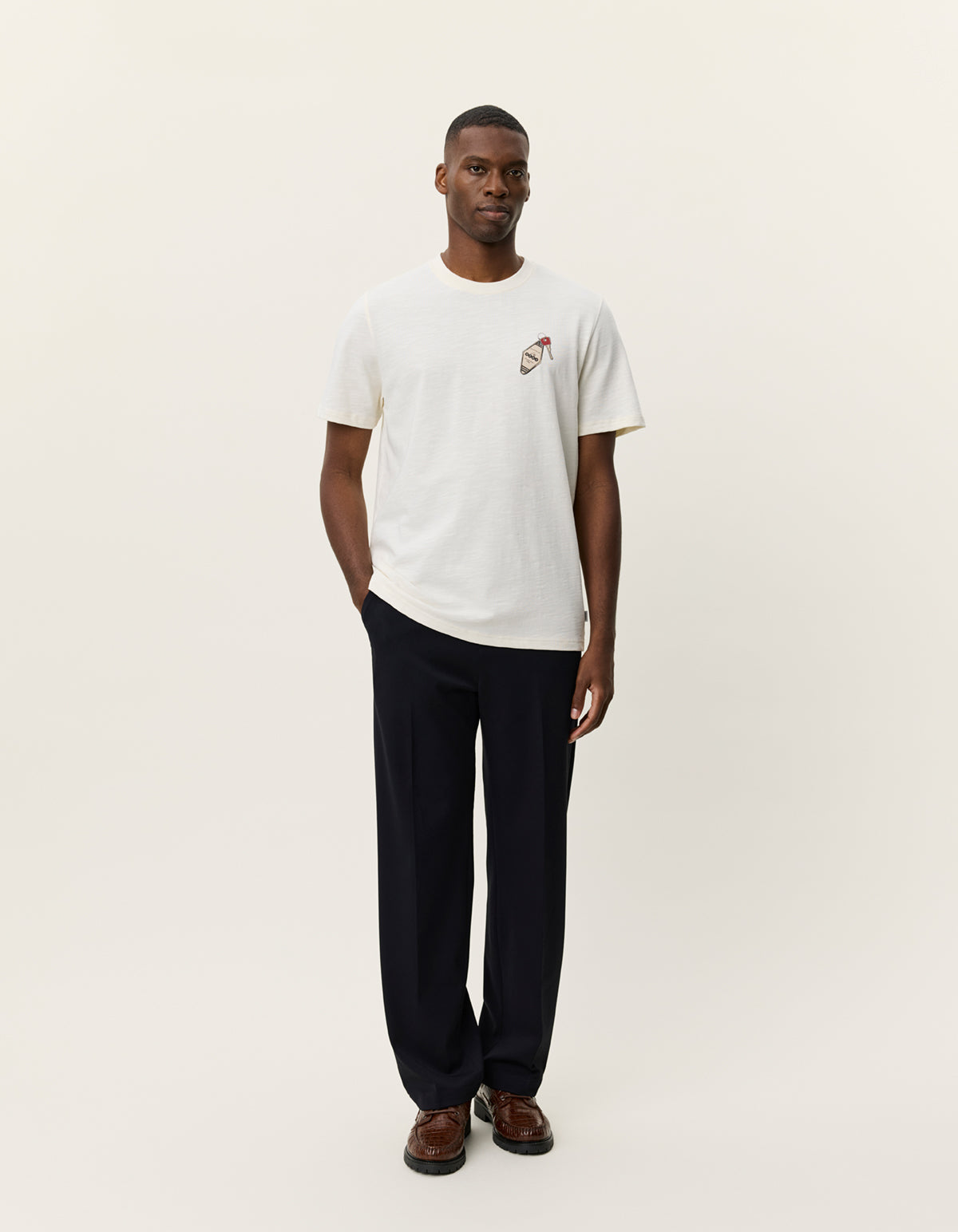 Lavender טי שירט קצרה לגברים Ben Troy LES DEUX