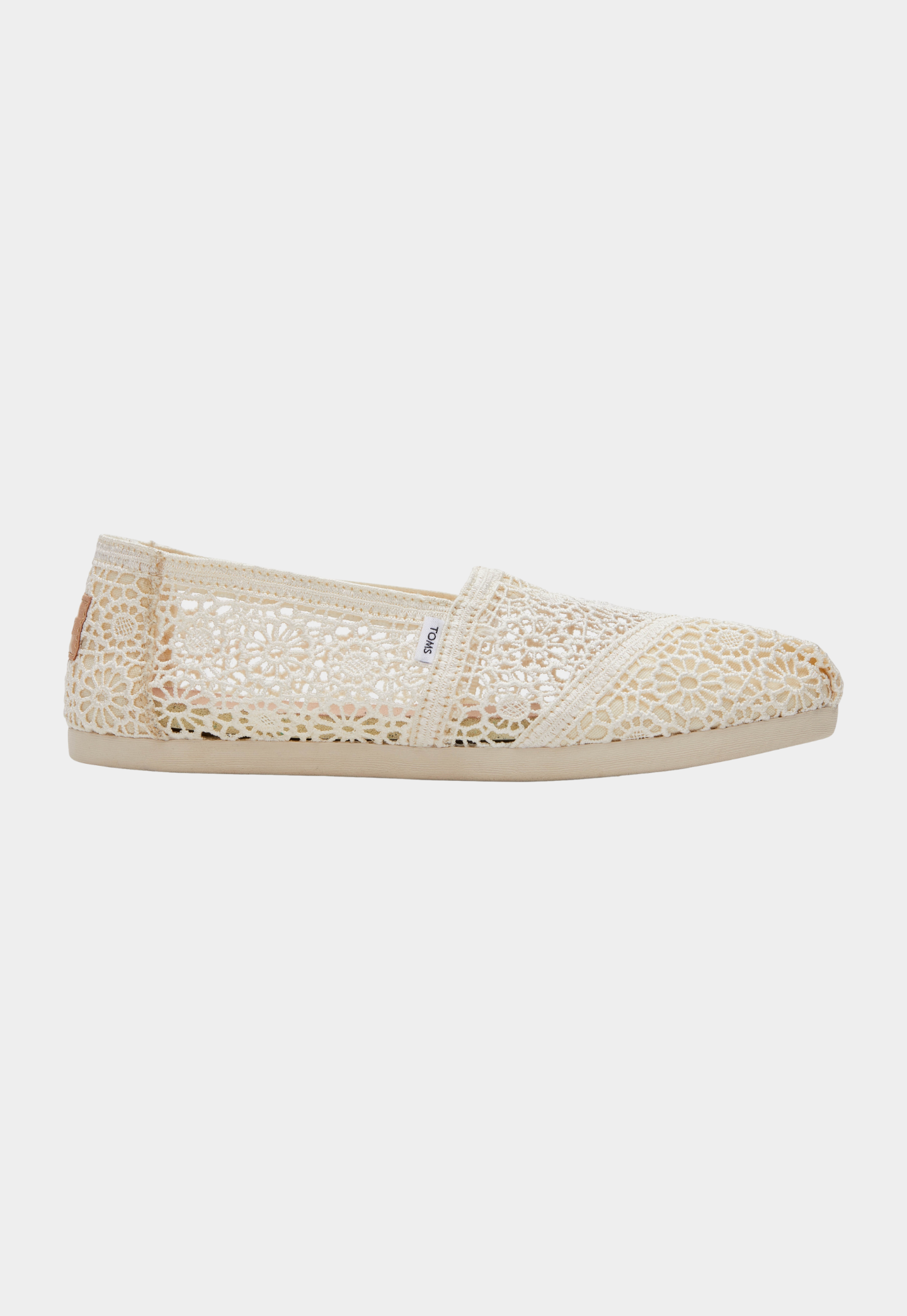 Lavender אספדריל לנשים Alpargata Moroccan Crochet TOMS