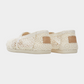 Gray אספדריל לנשים Alpargata Moroccan Crochet TOMS