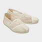 Lavender אספדריל לנשים Alpargata Moroccan Crochet TOMS