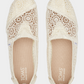 Lavender אספדריל לנשים Alpargata Moroccan Crochet TOMS