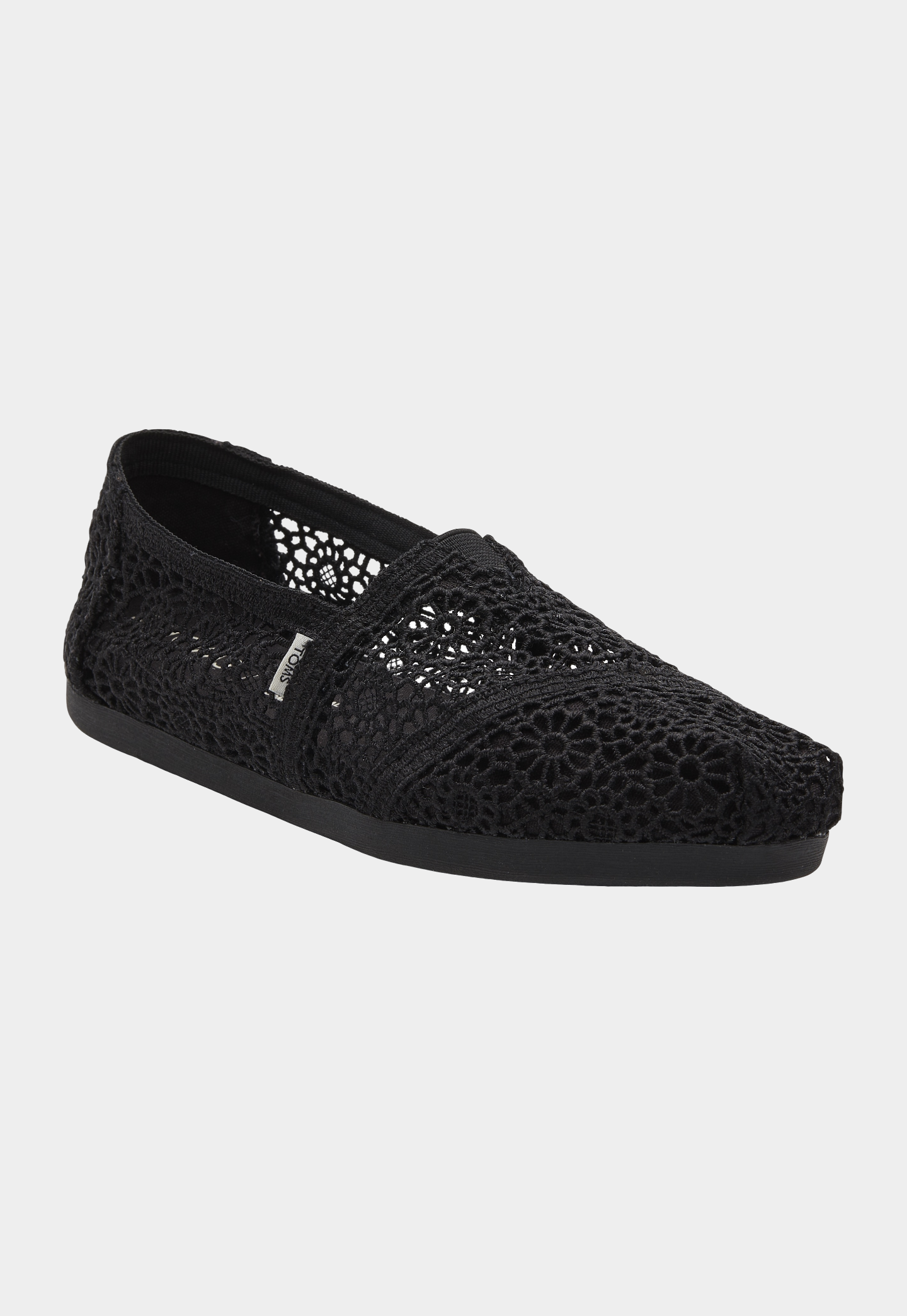 Lavender אספדריל לנשים Alpargata Moroccan Crochet TOMS