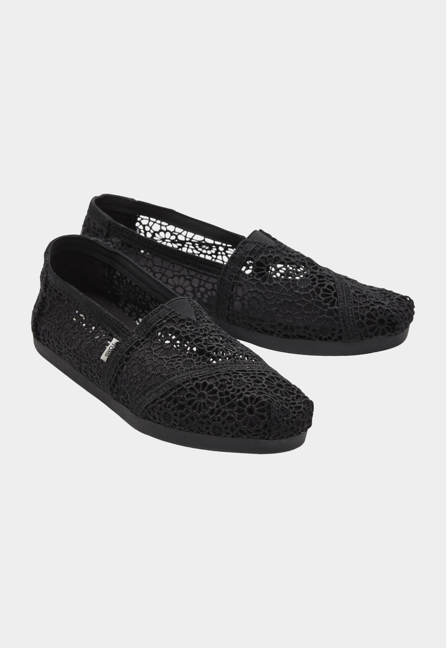 Lavender אספדריל לנשים Alpargata Moroccan Crochet TOMS
