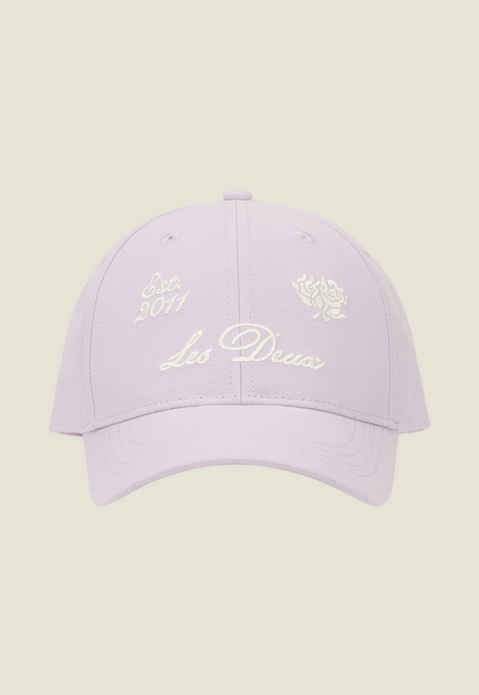 Light Gray כובע מצחיה לגברים Deux Baseball Cap LES DEUX