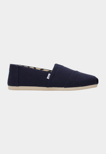 Black אספדריל לגברים Alpargata Heritage Canvas TOMS