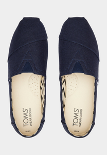 Dark Slate Gray אספדריל לגברים Alpargata Heritage Canvas TOMS
