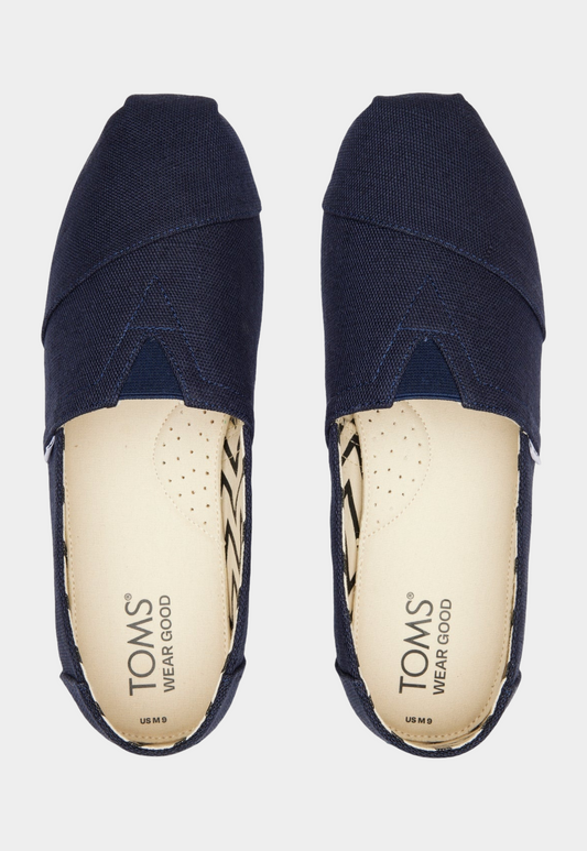 Dark Slate Gray אספדריל לגברים Alpargata Heritage Canvas TOMS