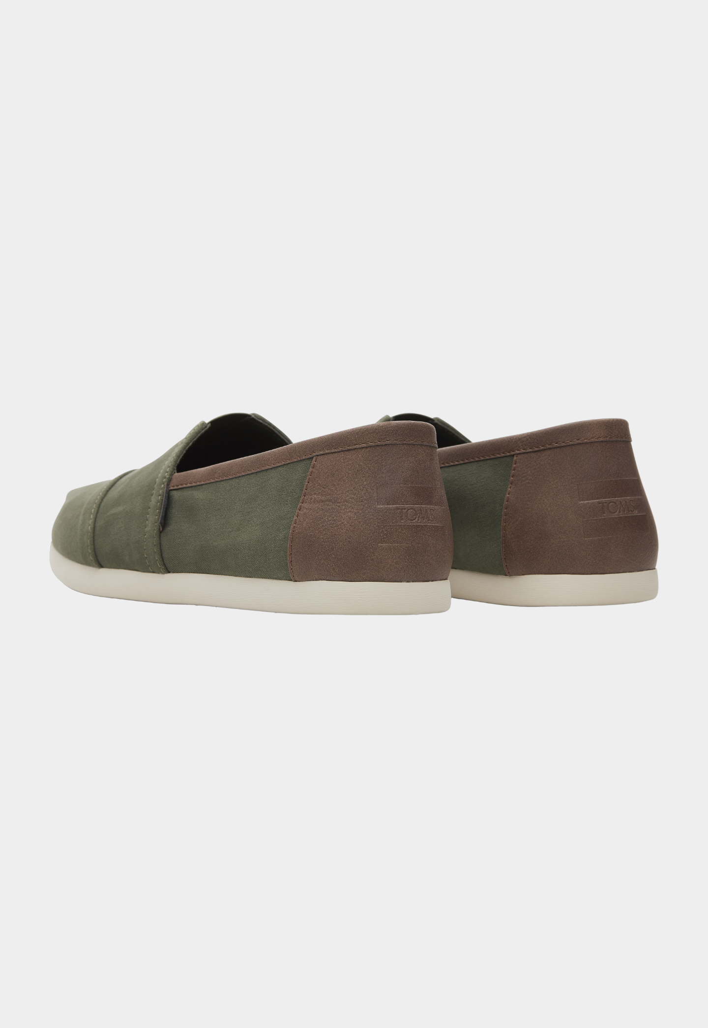 Dark Olive Green אספדריל לגברים Alpargata Synthetic Trim TOMS