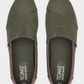 Dark Olive Green אספדריל לגברים Alpargata Synthetic Trim TOMS