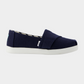 Black אספדריל לילדים Alpargata Heritage Canvas TOMS