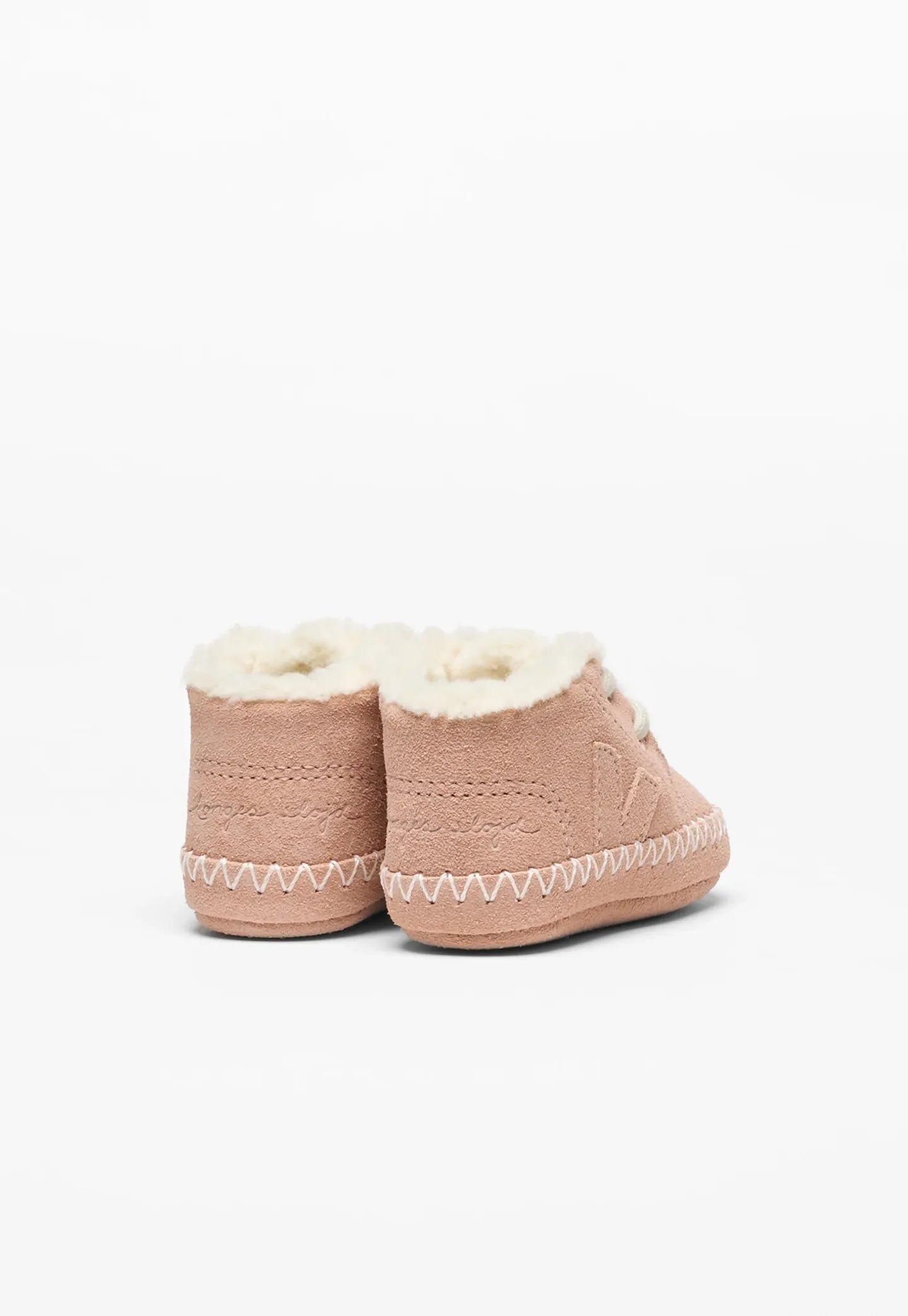 Rosy Brown סניקרס לתינוקות Veja X Konges Slojd VEJA