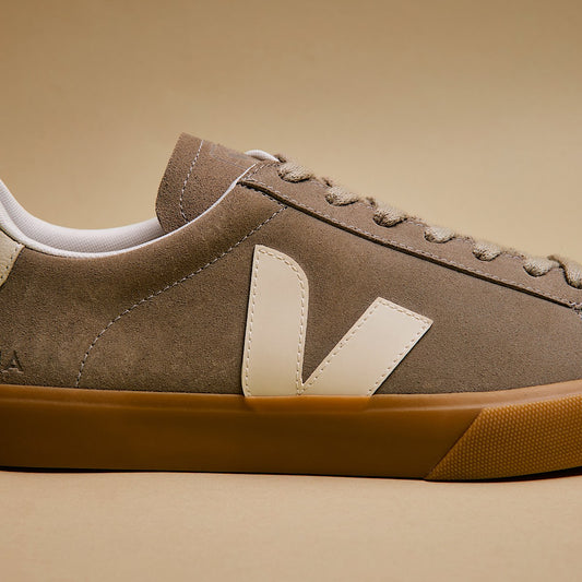 Tan סניקרס לגברים Campo Suede VEJA