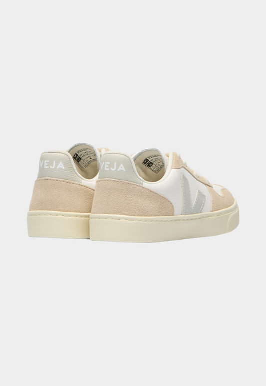 Beige סניקרס לילדים Small V-10 VEJA