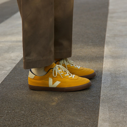 Dark Olive Green סניקרס זמש לגברים Veja Panenka VEJA